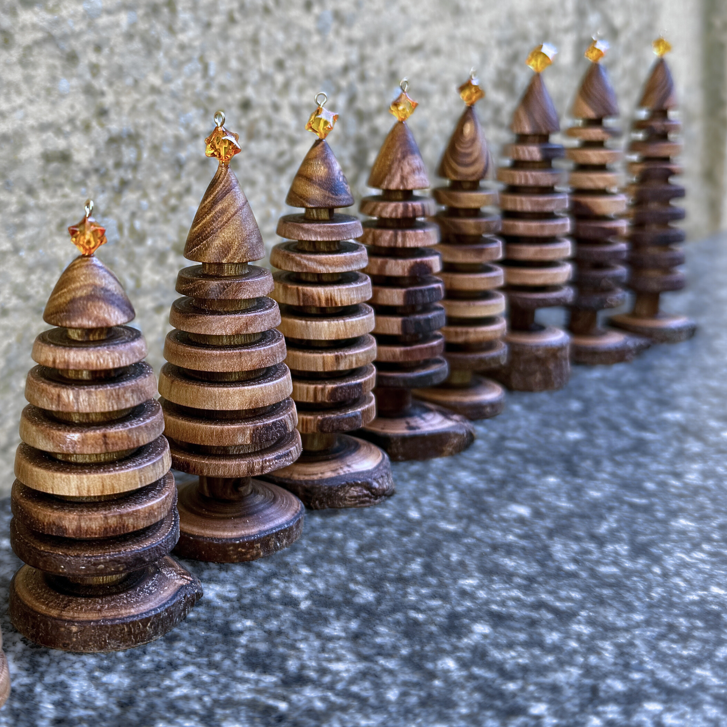 2025 Batch 1 Laburnum Christmas tree with amber star