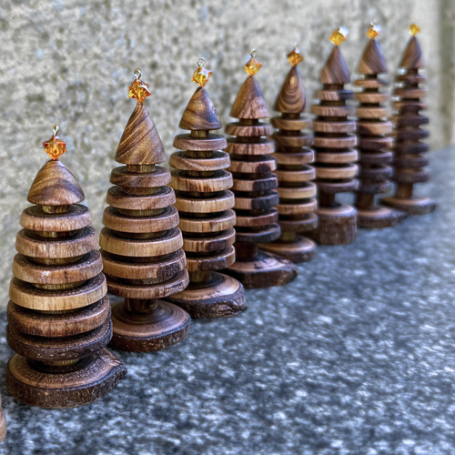 2025 Batch 1 Laburnum Christmas tree with amber star