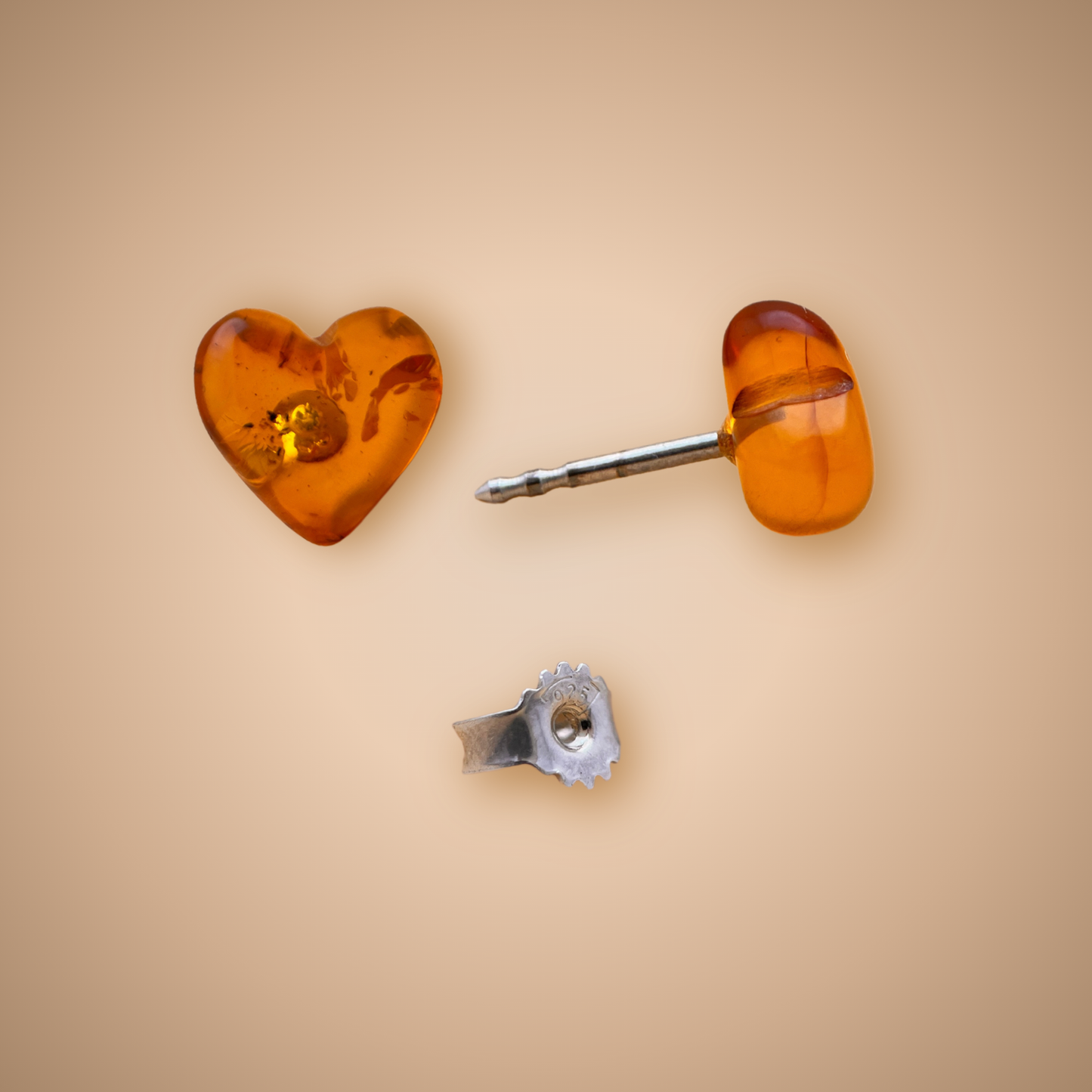 Heart Ear Studs