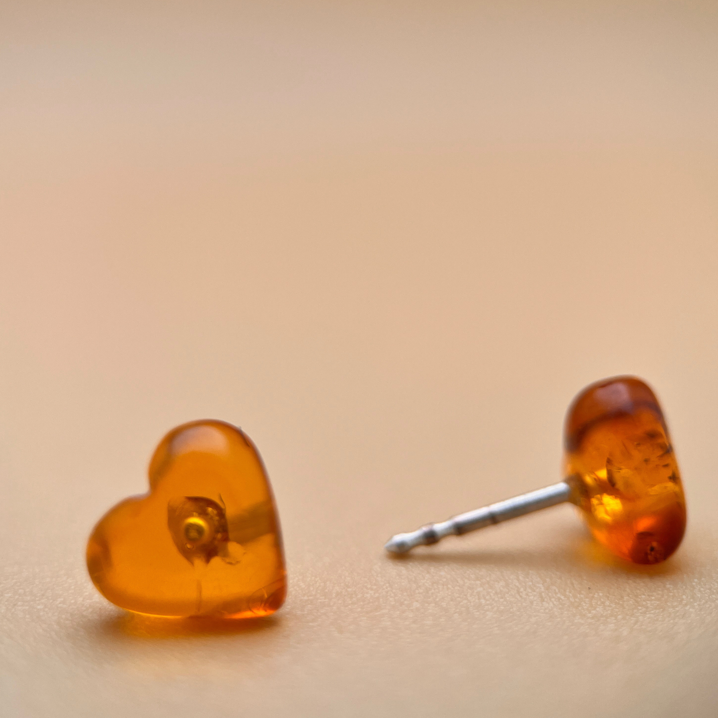Heart Ear Studs