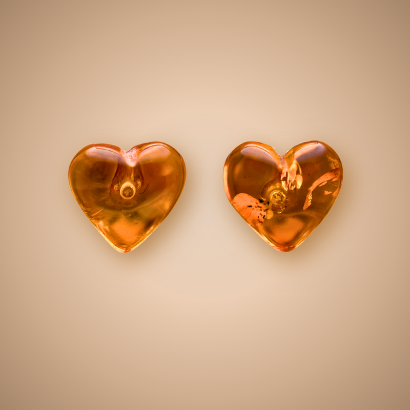 Heart Ear Studs