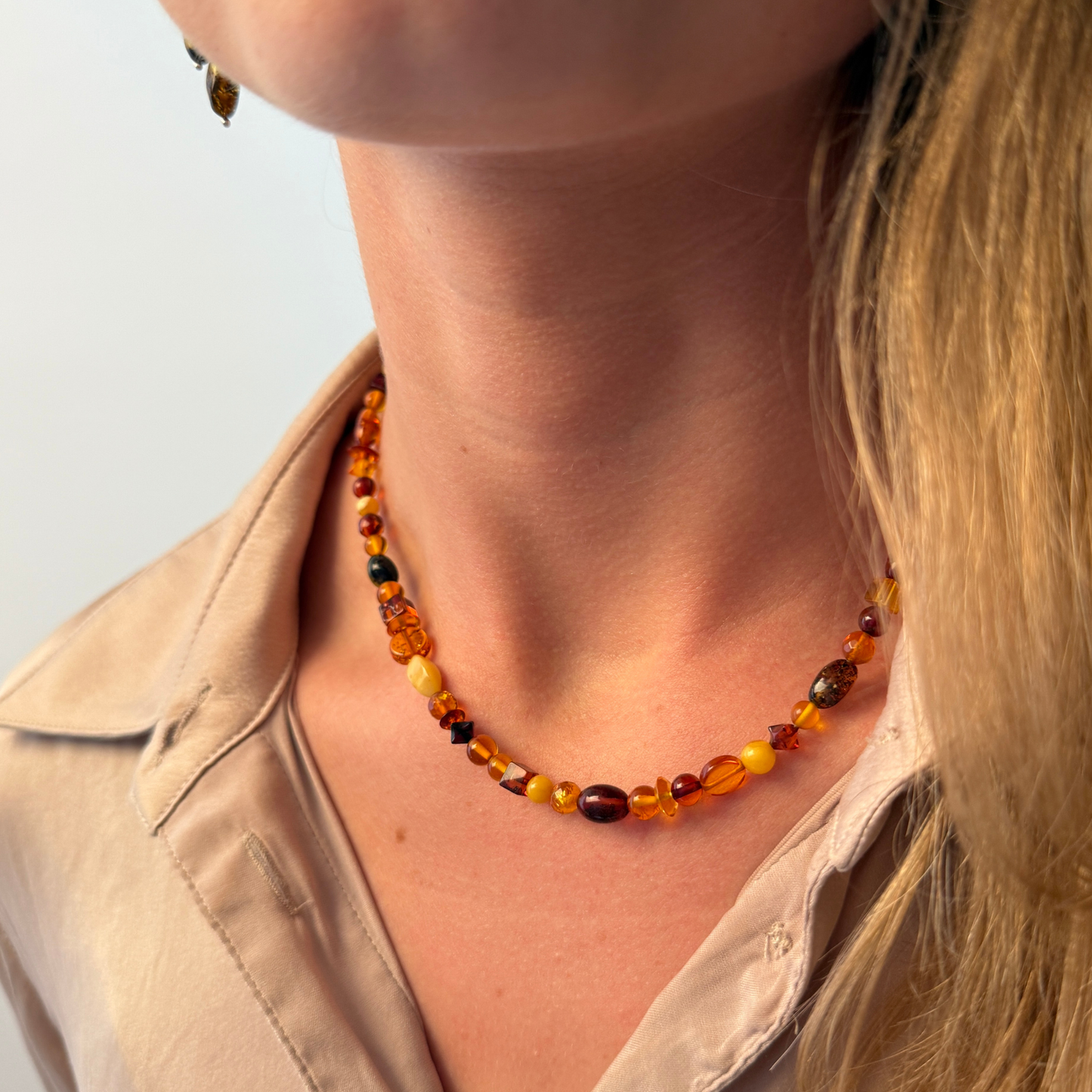 A45 Necklace Ⅰ - Pure Amber
