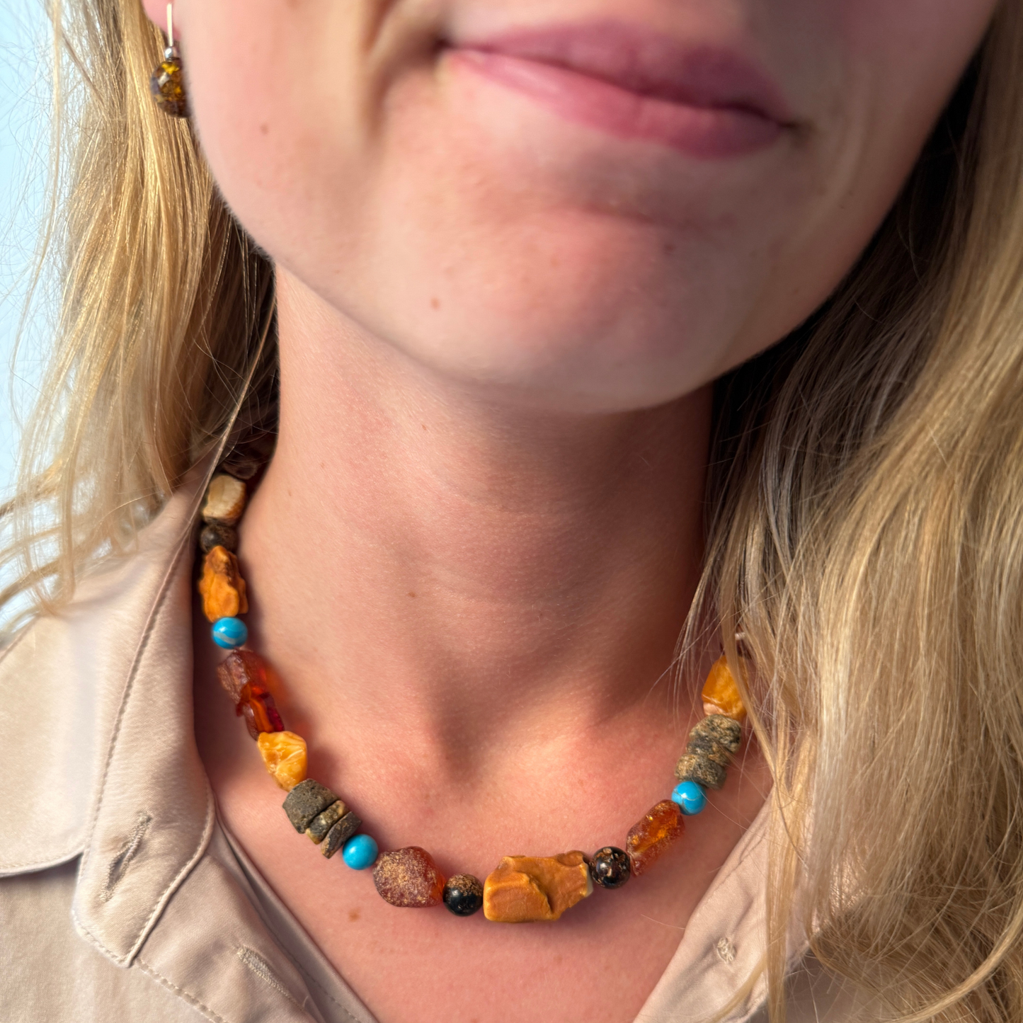 A45 Unique mix Necklace Ⅱ - raw