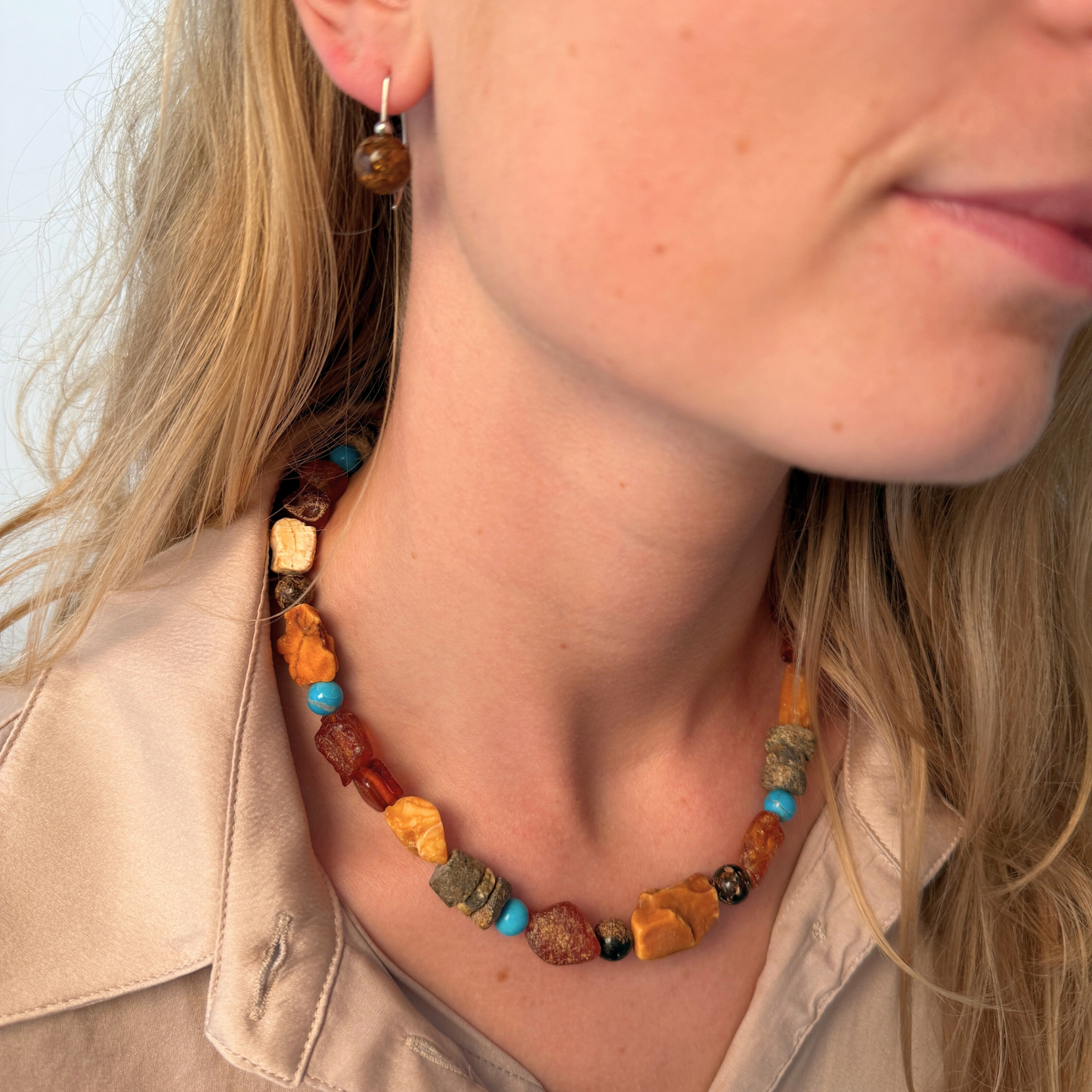 A45 Unique mix Necklace Ⅱ - raw