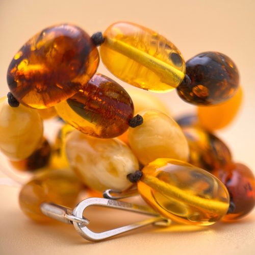 Olive Amber necklace