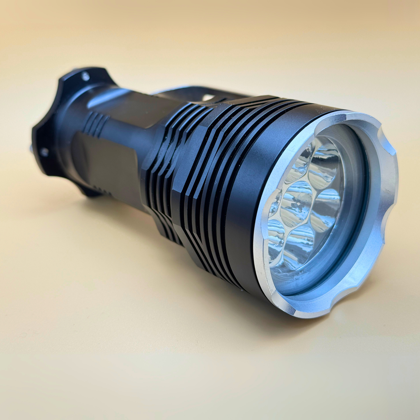Amber Light - Bright Power 63W UV Flashlight