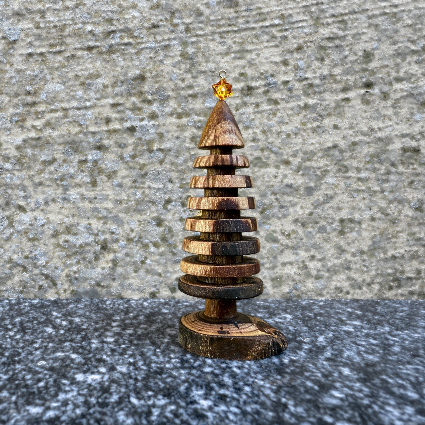 2025 Batch 1 Laburnum Christmas tree with amber star