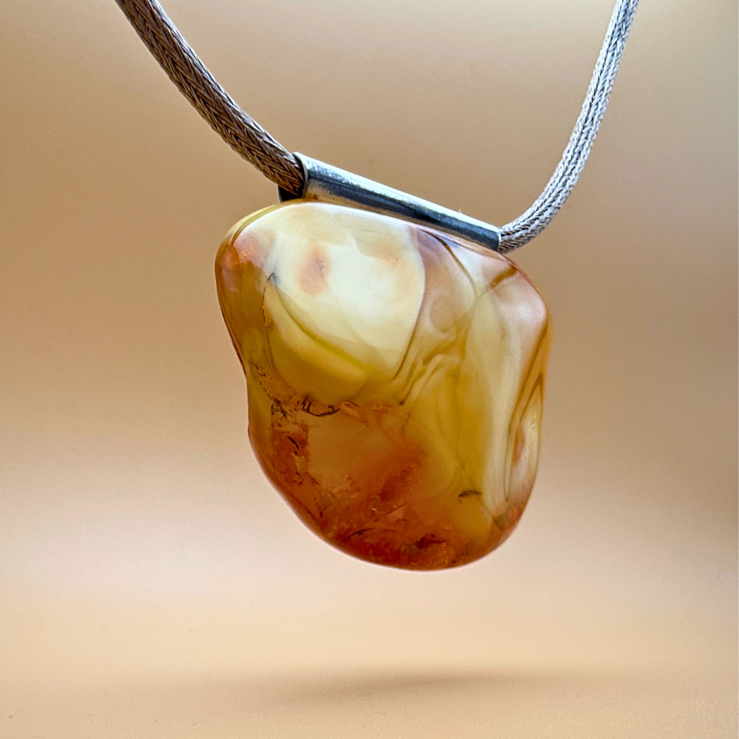 Dobbeltstrikket sølvkæde – NY version