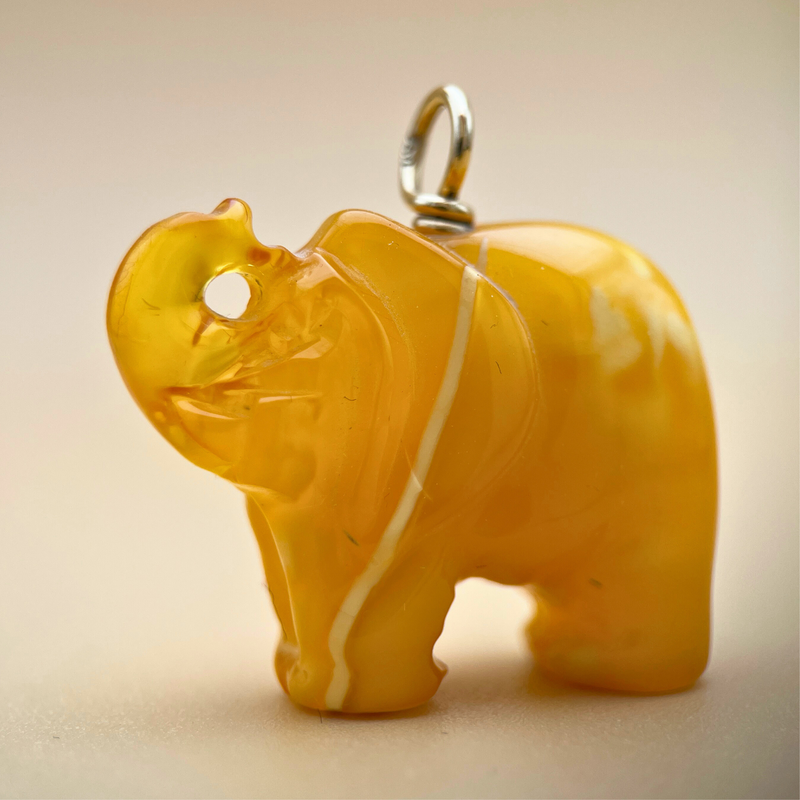 Elephant Pendant - A Royal Symbol