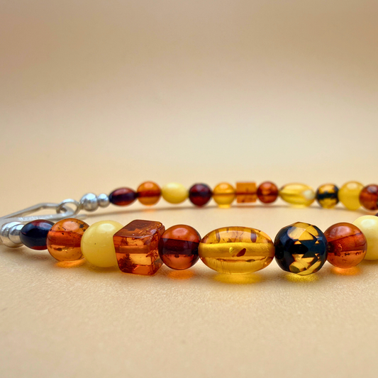 A45 Bracelet - Pure Amber S-hook