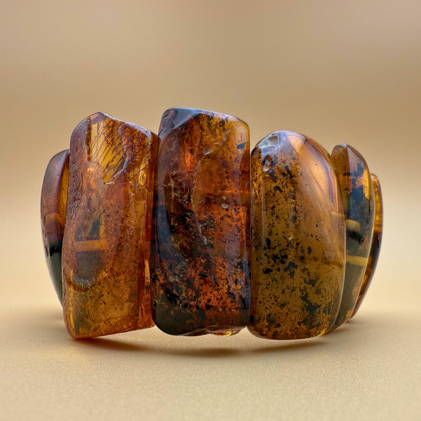 Bernsteinarmband für den Herbst