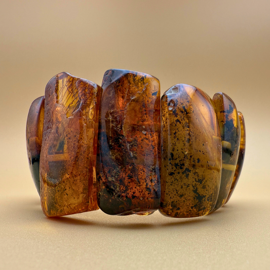 Bernsteinarmband für den Herbst