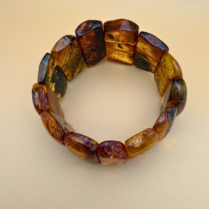 Bernsteinarmband für den Herbst