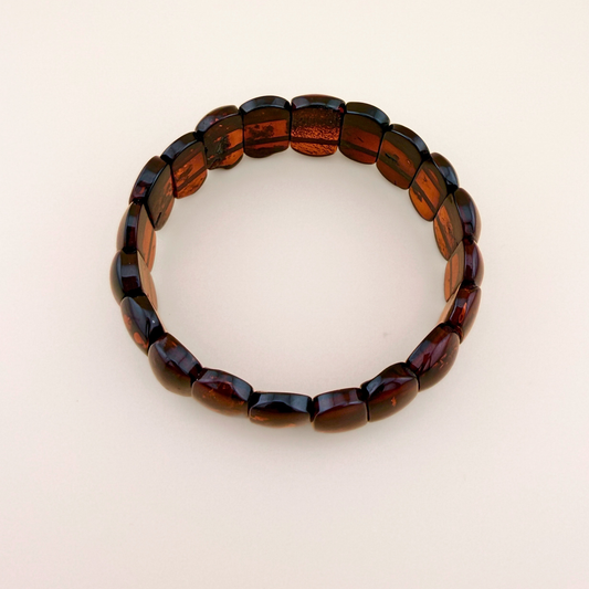Dark cognac bracelet