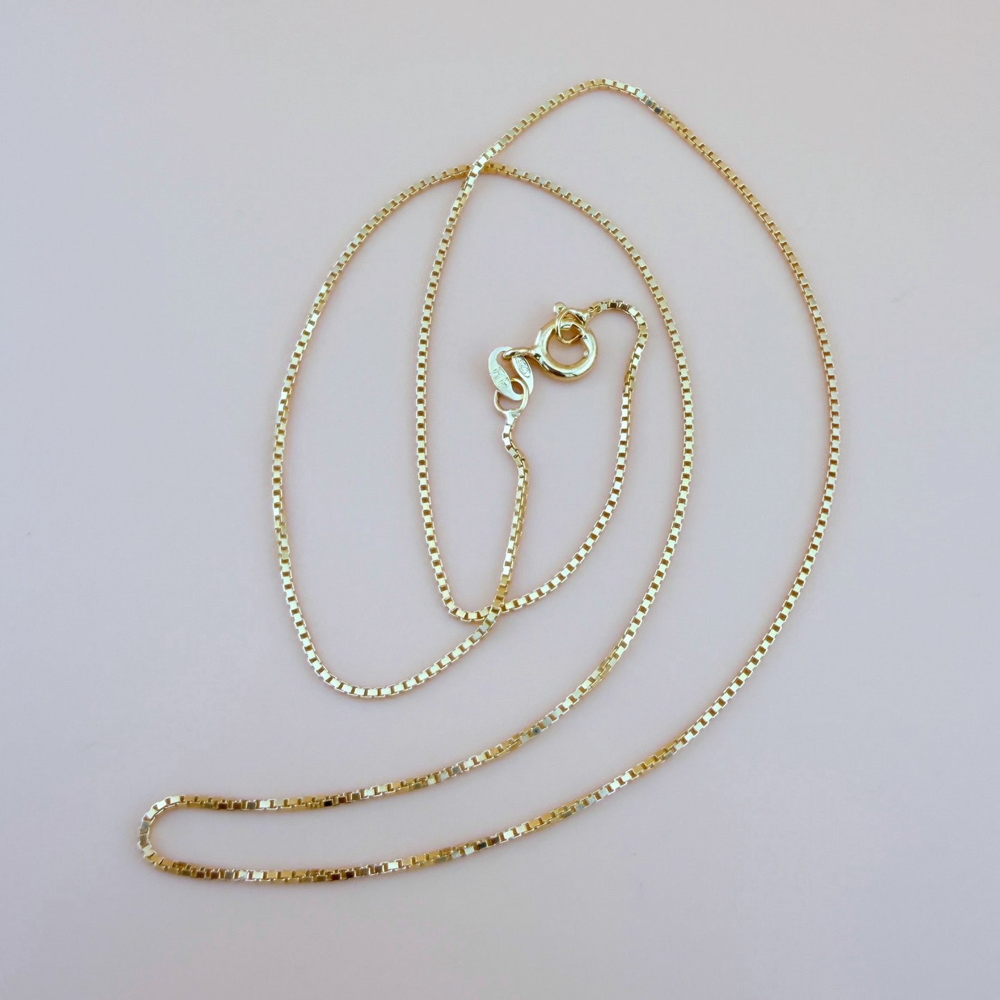Gold-Plated Venezia Chain – Multiple Lengths