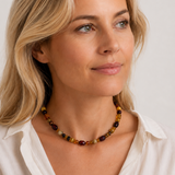 A45 Necklace ⅠⅠⅠ - Pure Amber