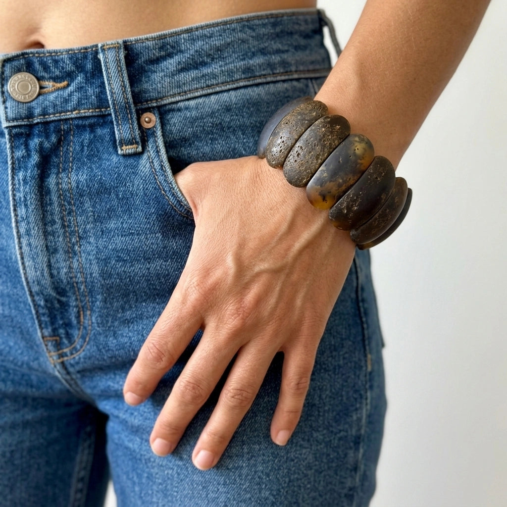 Moosbernstein Statement Armband