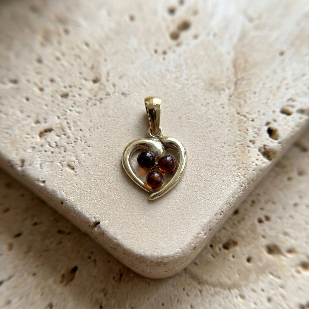 14kt Gold Heart Pendant