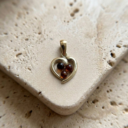 14kt Gold Heart Pendant