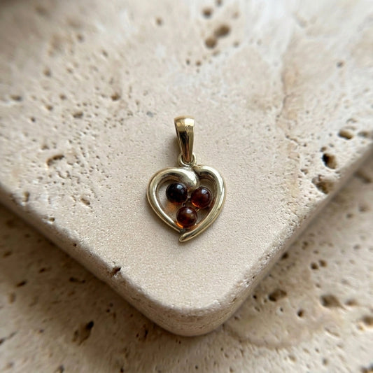 14kt Gold Heart Pendant