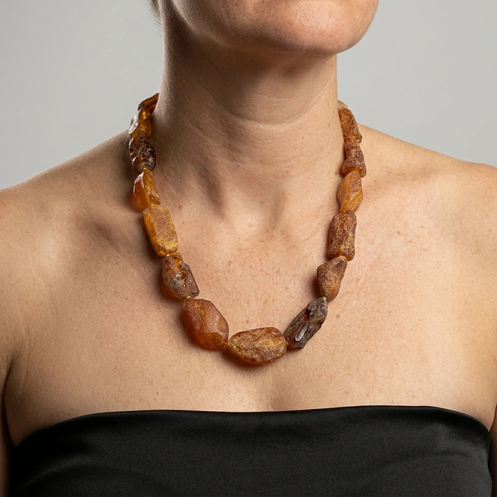 Raw Amber Necklace – Danish Amber