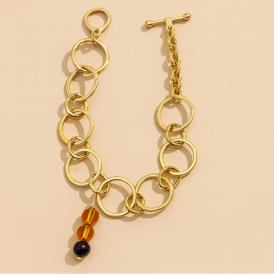 Bernstein-Reihenzähler-Armband