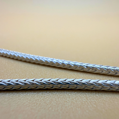 Fuchskette aus Sterlingsilber – poliert