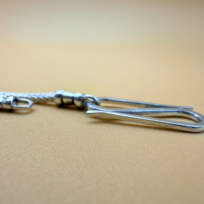 Fuchskette aus Sterlingsilber – poliert