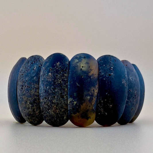 Moss Amber Statement Bracelet