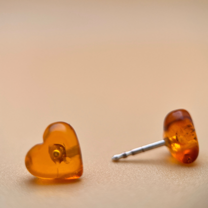 Herz Ohrstecker
