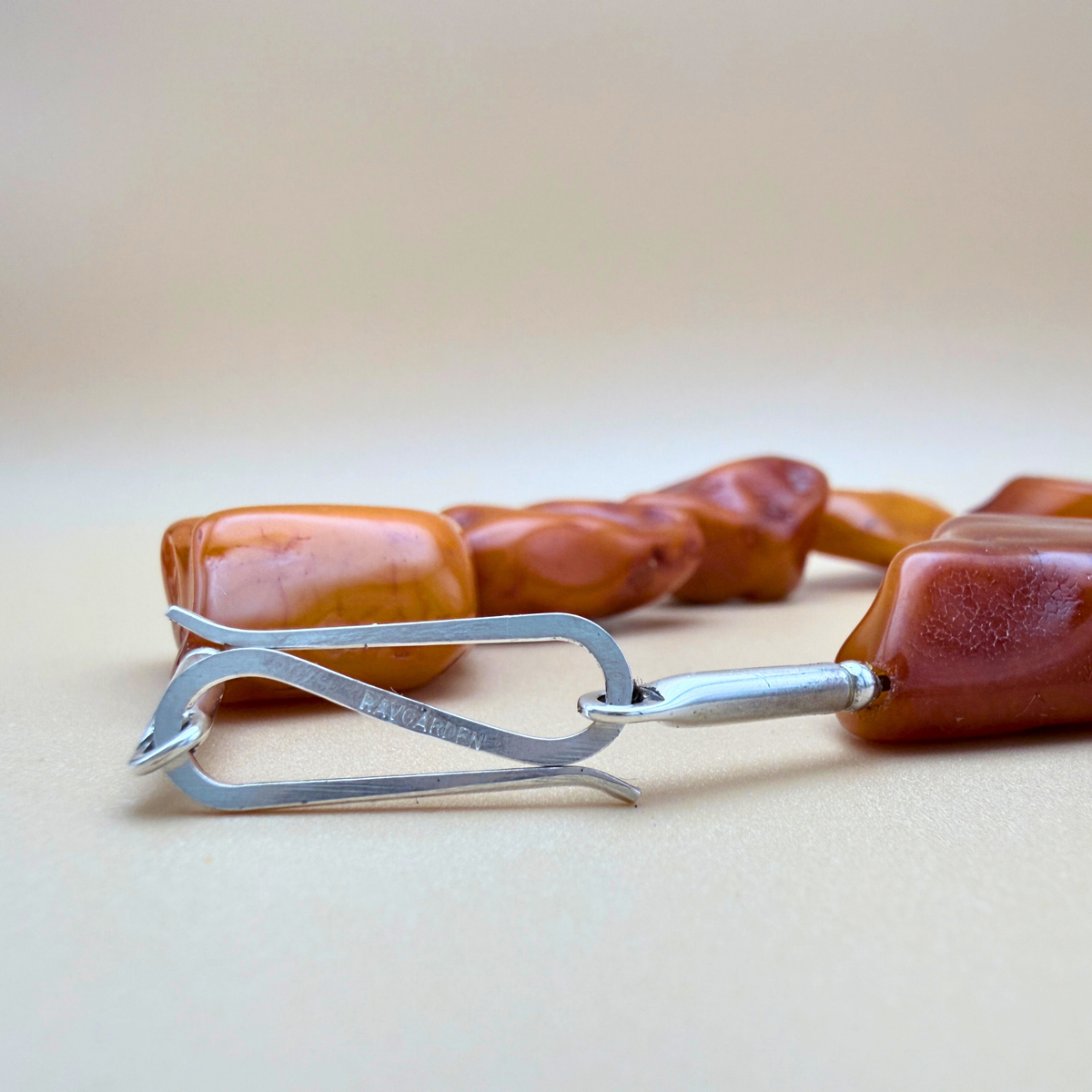 Antique Brown Amber Chain – Danish Amber
