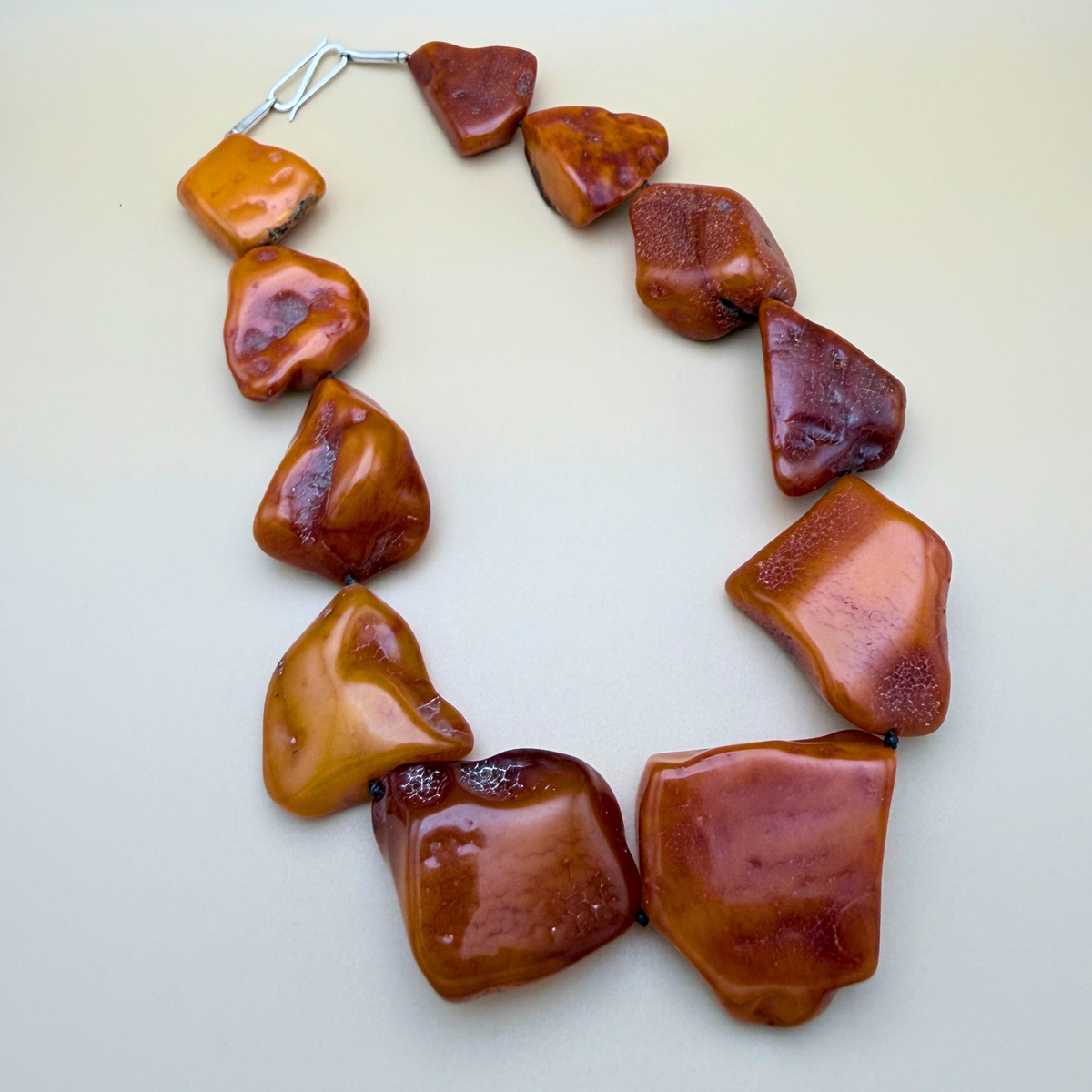 Antique Brown Amber Chain – Danish Amber