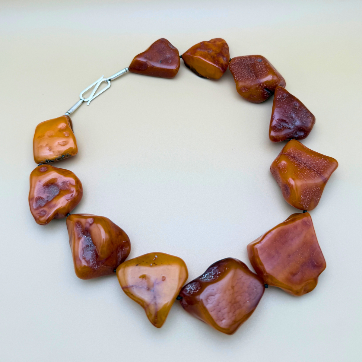 Antique Brown Amber Chain – Danish Amber