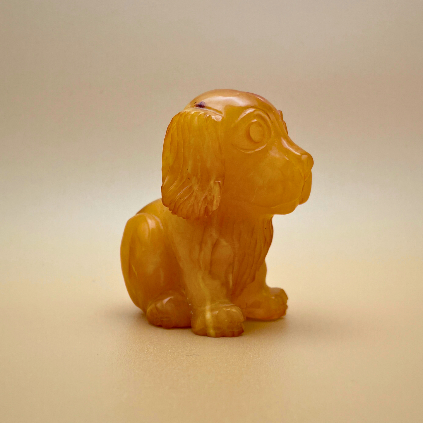 Amber Cocker Spaniel Figure