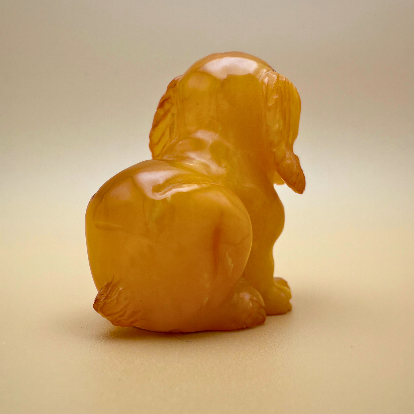 Amber Cocker Spaniel Figure