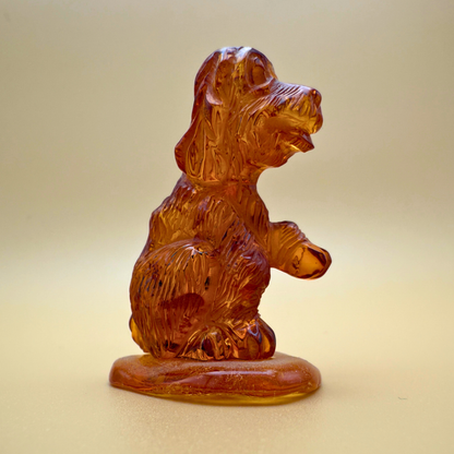 Amber Labrador Figure