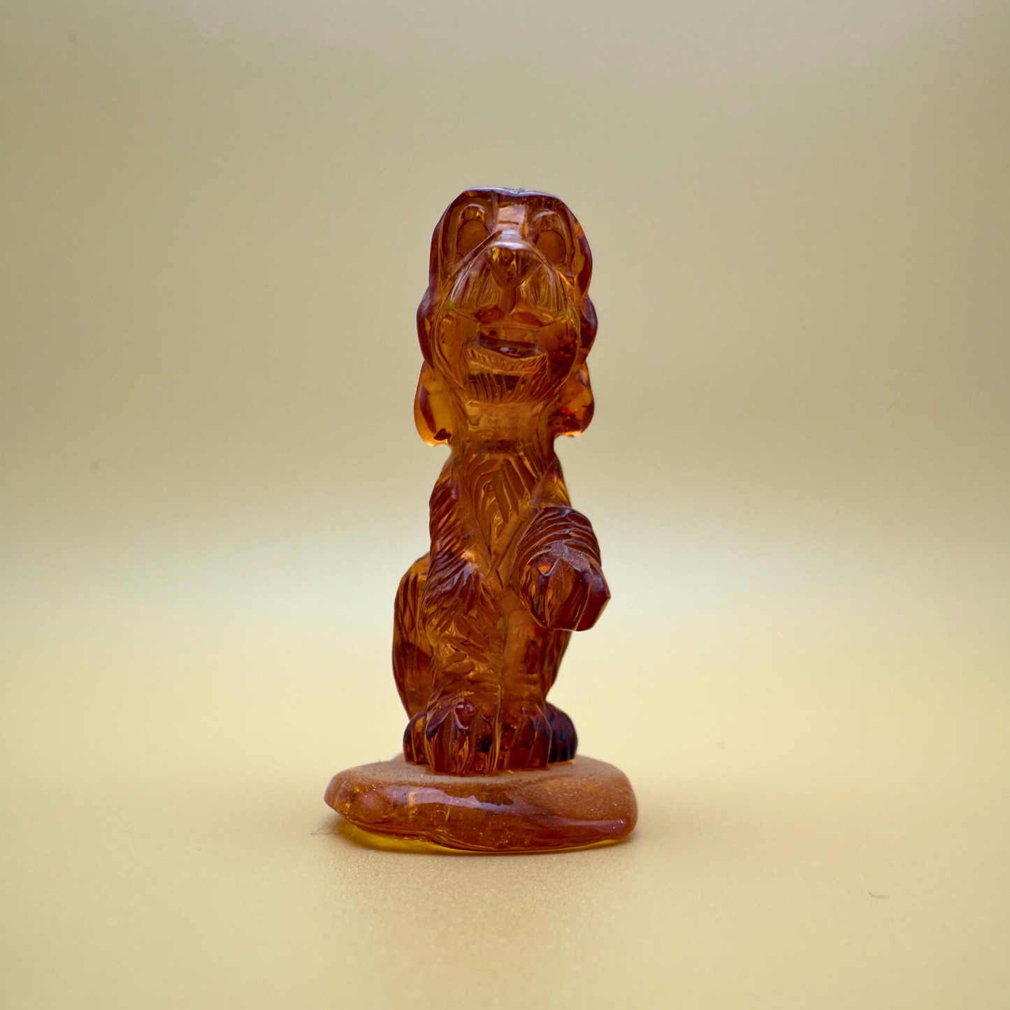 Amber Labrador Figure