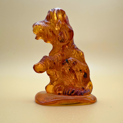 Amber Labrador Figure