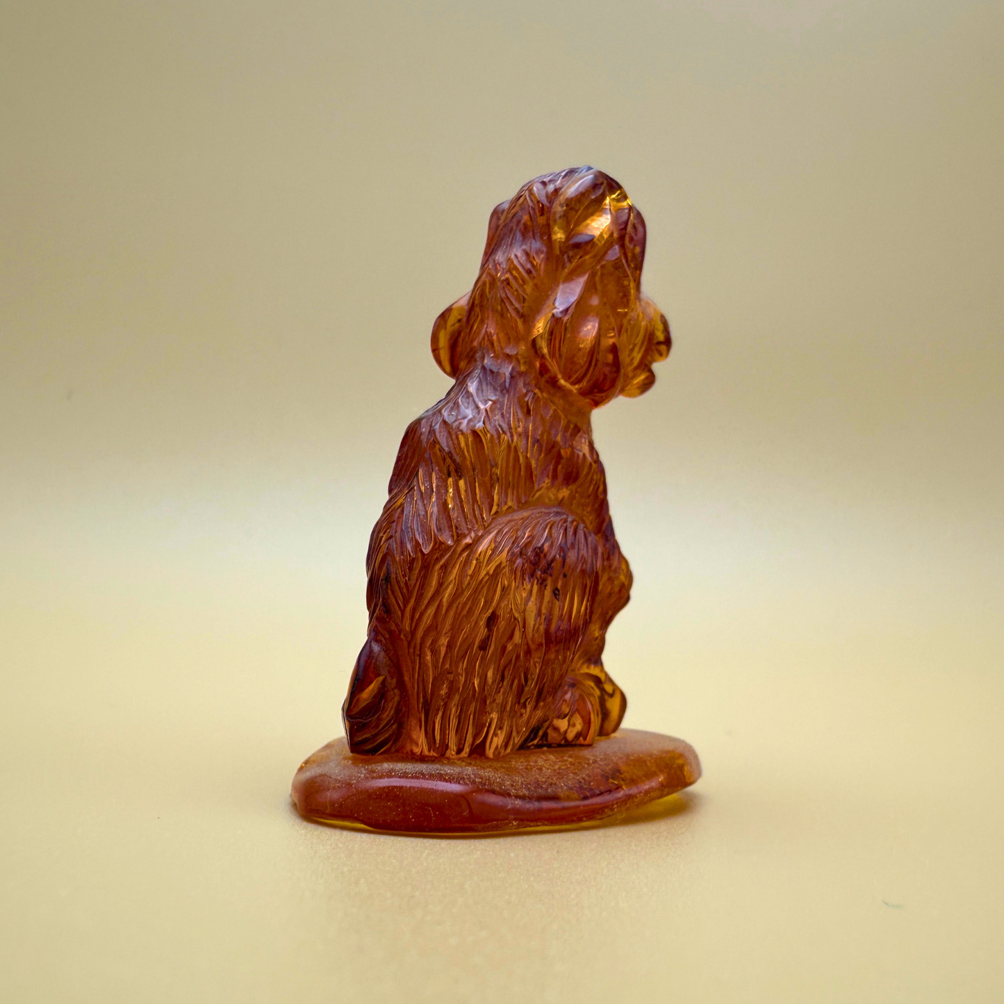 Amber Labrador Figure