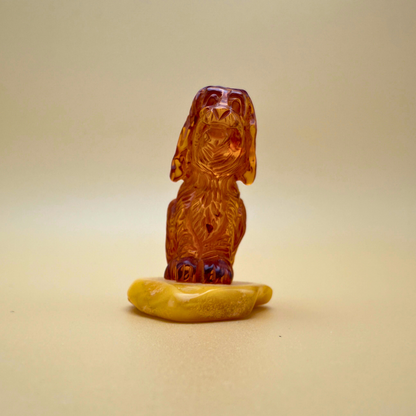 Astrid - hunde rav figur