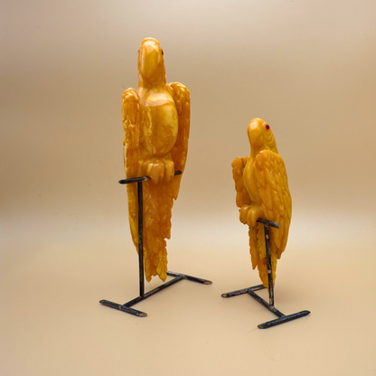 Annika - Papegøje ravfigur