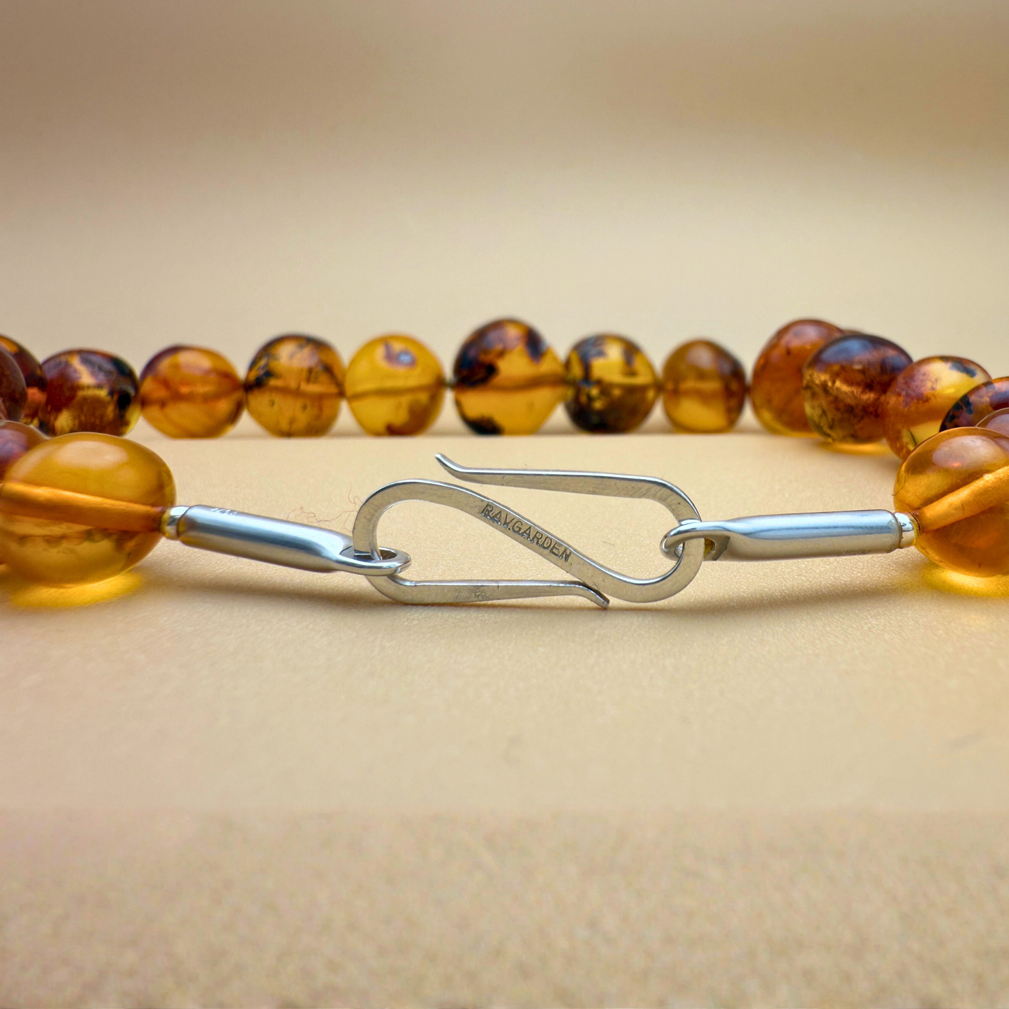 Unique citrus Amber necklace