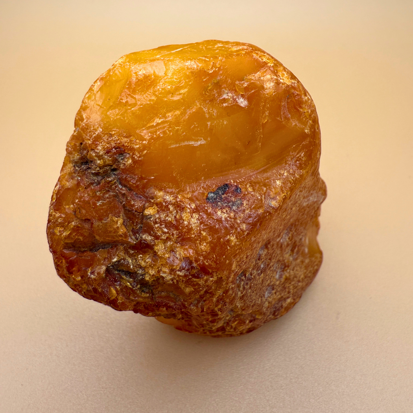 Raw amber from danish waters - 61g