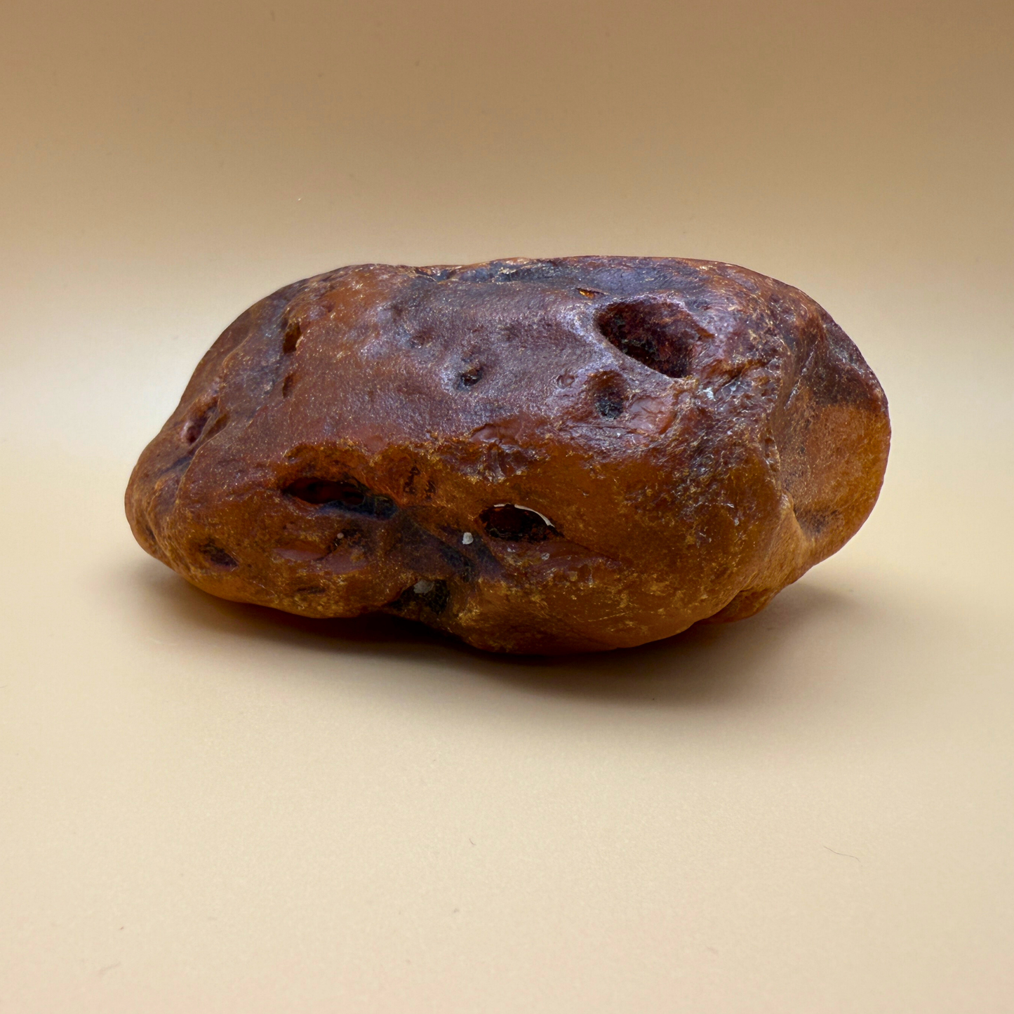 Raw amber from danish waters 383g