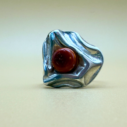 Wave ring – No. 2 – Antikbrun