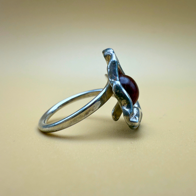 Wave Ring – No. 2 – Light cognac