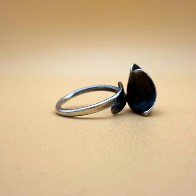Østers Ring – Milchig-weißer Bernstein