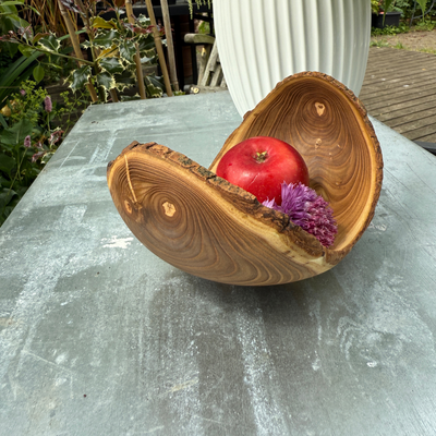 Organic Tray in Rare Trumpet Tree Wood