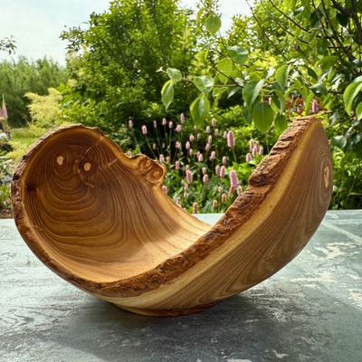 Organic Tray in Rare Trumpet Tree Wood
