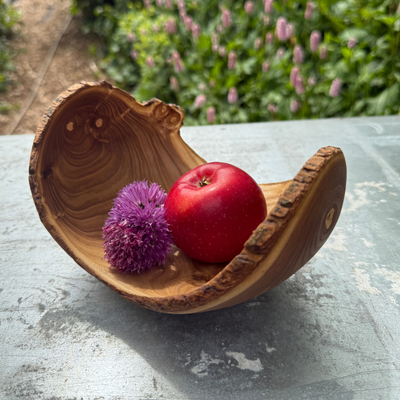 Organic Tray in Rare Trumpet Tree Wood